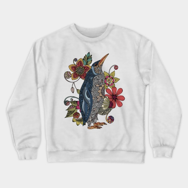 The penguin Crewneck Sweatshirt by Valentina Harper